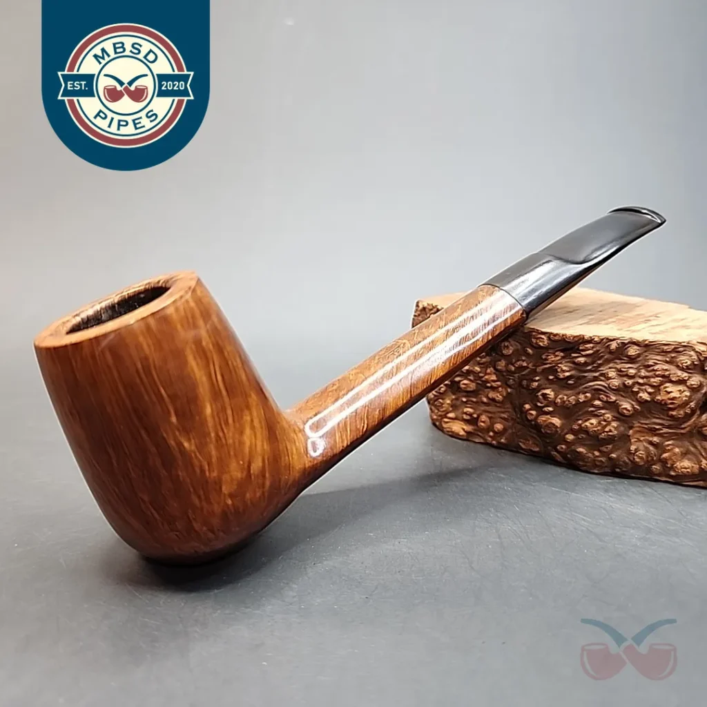 Savinelli Extra 824 KS, Smooth Brandy Estate Briar Pipe, Italian Estates