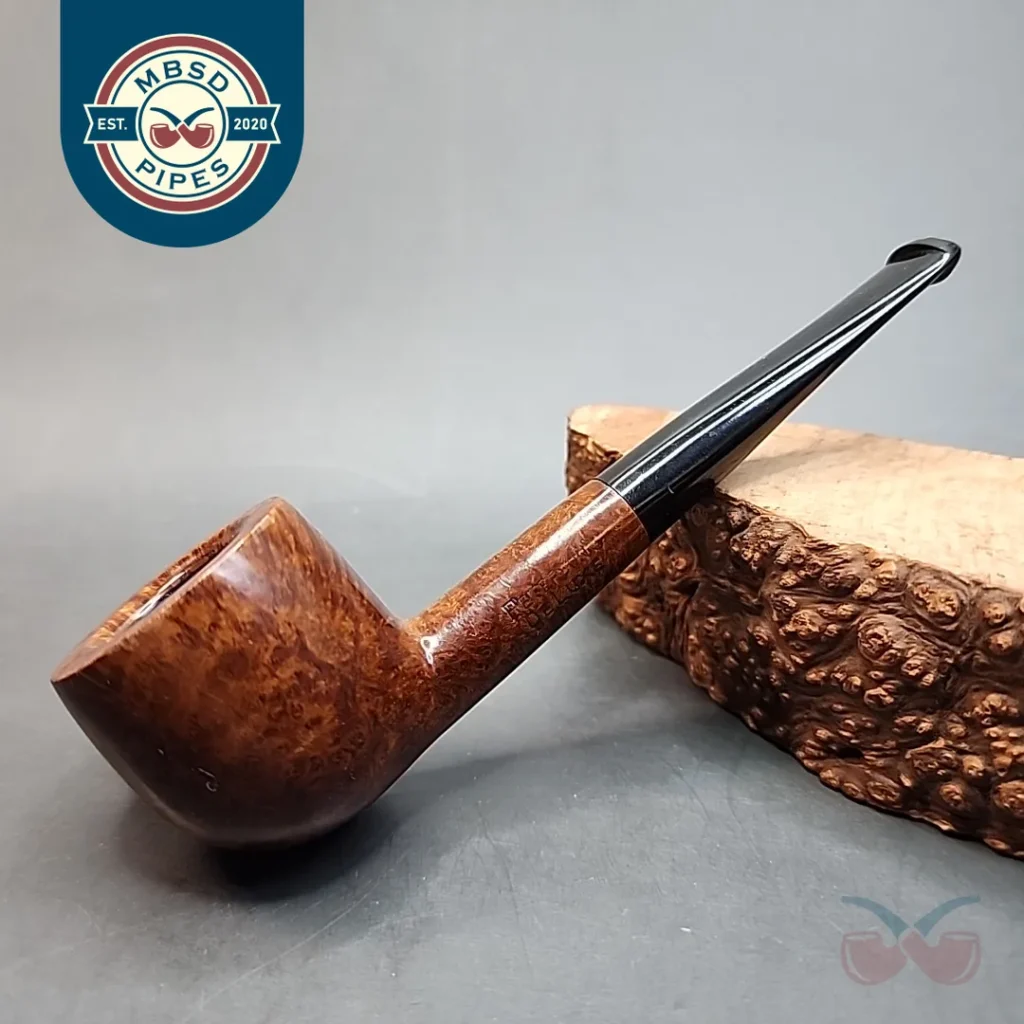 Peterson’s Deluxe 608, Smooth Straight Pot Estate Briar Pipe, Irish Estates