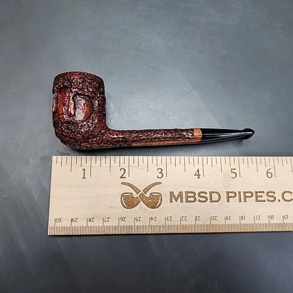 Ser Jacopo Rowlette Wax Drip Canadian Estate Briar Pipe, Unsmoked - Image 11