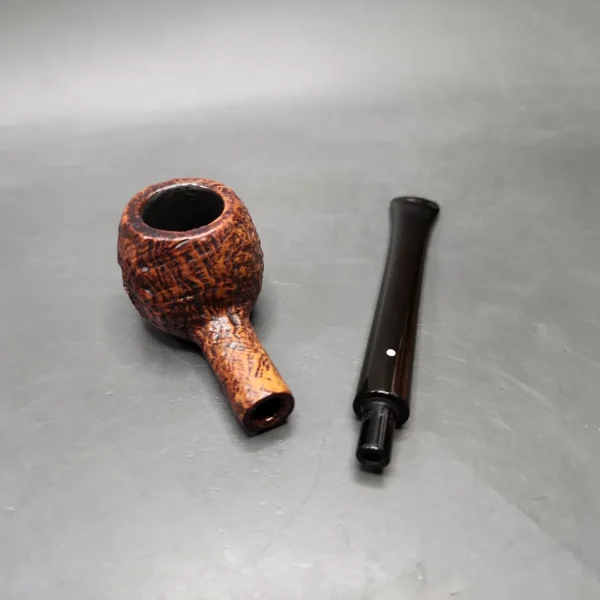 Dunhill 1966 Shell Briar 315 Sandblasted Prince Estate Briar Pipe, English Estates - Image 12