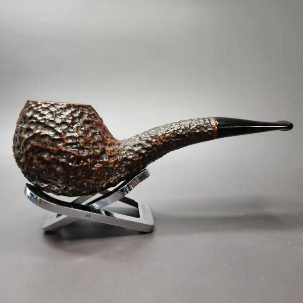 Unknown Rusticated Hawkbill Estate Briar Pipe, Other Estates - Image 3