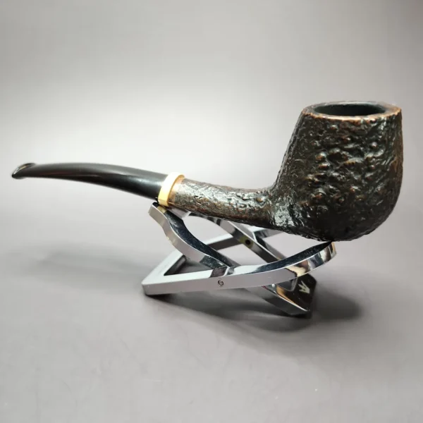 Tonni Nielsen for NAPS Sandblasted Brandy w/ Boxwood Estate Briar Pipe, Danish Estates - Image 5