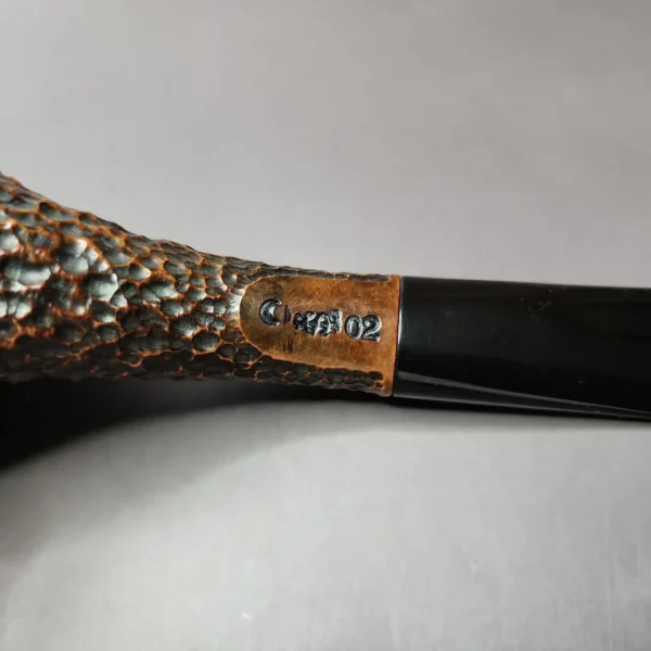 Unknown Rusticated Hawkbill Estate Briar Pipe, Other Estates - Image 8