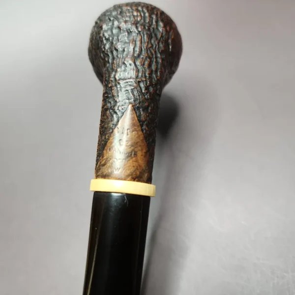 Tonni Nielsen for NAPS Sandblasted Brandy w/ Boxwood Estate Briar Pipe, Danish Estates - Image 8