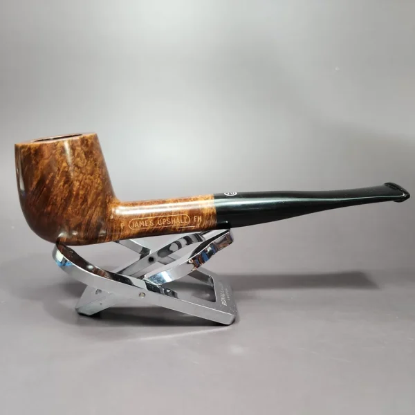 James Upshall P Grade Grp 4 Smooth Billiard Estate Briar Pipe, Unsmoked - Image 4