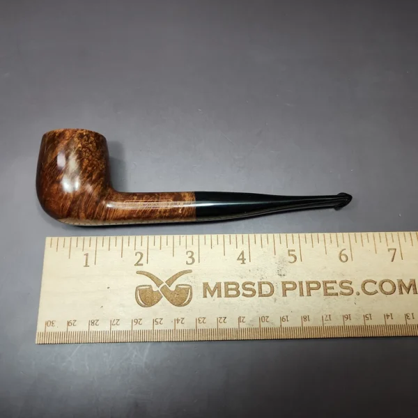 James Upshall P Grade Grp 4 Smooth Billiard Estate Briar Pipe, Unsmoked - Image 9