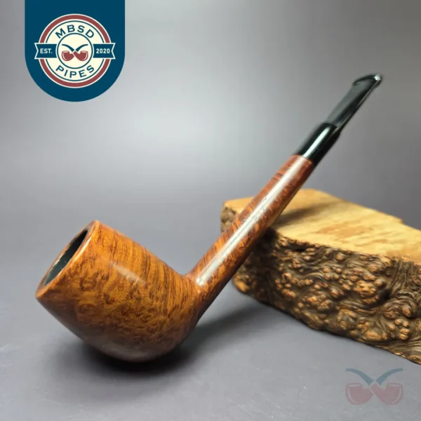 Barling's Make Family Era YOW 307 EL Lumberman Estate Briar Pipe, English Estates