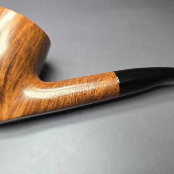 James Upshall G Grade Smooth Cavalier Sitter Estate Briar Pipe, English Estates - Image 2