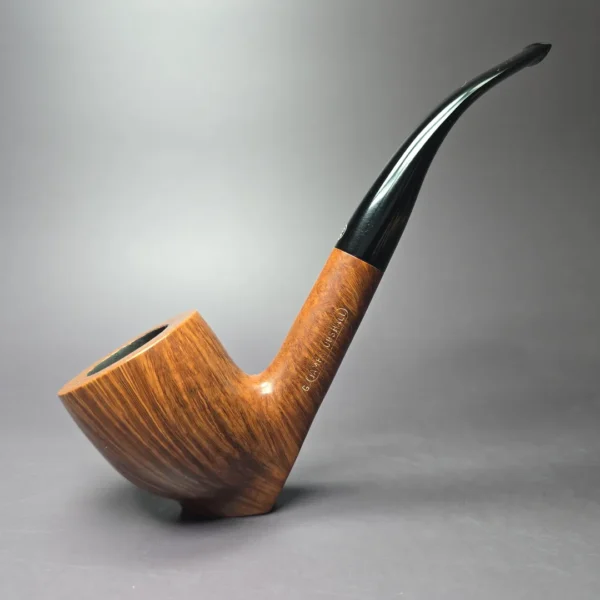 James Upshall G Grade Smooth Cavalier Sitter Estate Briar Pipe, English Estates - Image 3