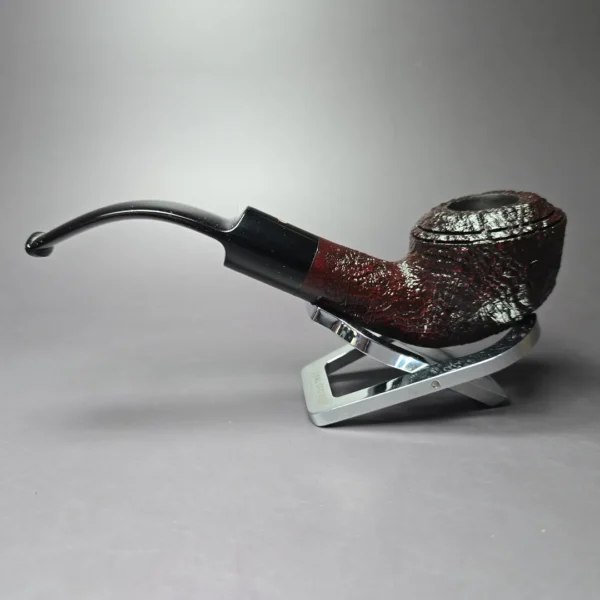 Ashton Pebble Grain XXX Sandblasted Rhodesian Estate Briar Pipe, Unsmoked - Image 5