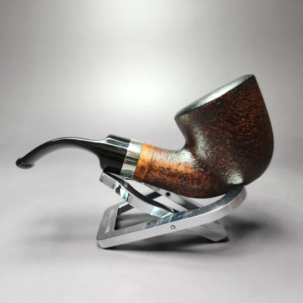 Morgan BlackJack 20 Sandblasted Dublin Briar Pipe, New - Image 5