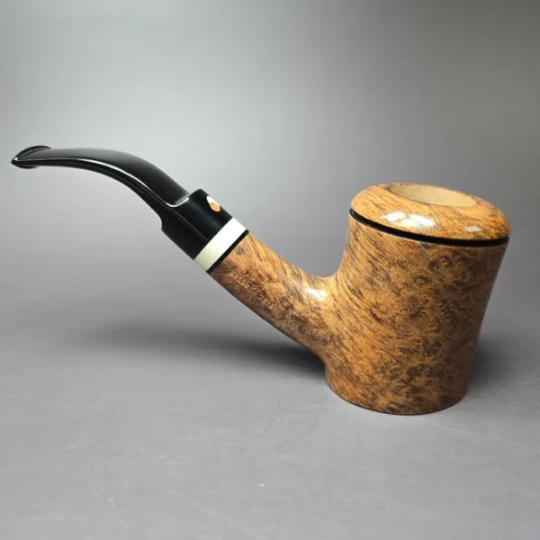 Cavicchi Bologna 2024 Smooth Cherrywood w/ Ivorite Estate Briar Pipe, Unsmoked - Image 6