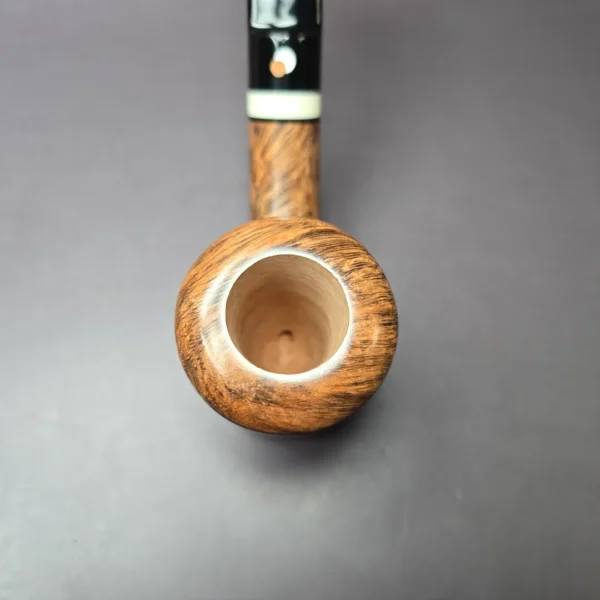 Cavicchi Bologna 2024 Smooth Cherrywood w/ Ivorite Estate Briar Pipe, Unsmoked - Image 7