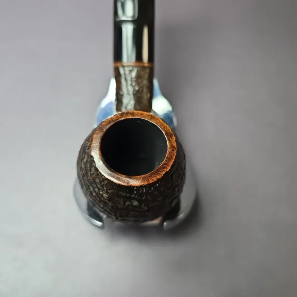 Tonni Nielsen Sandblasted Apple Estate Briar Pipe, Danish Estates - Image 7