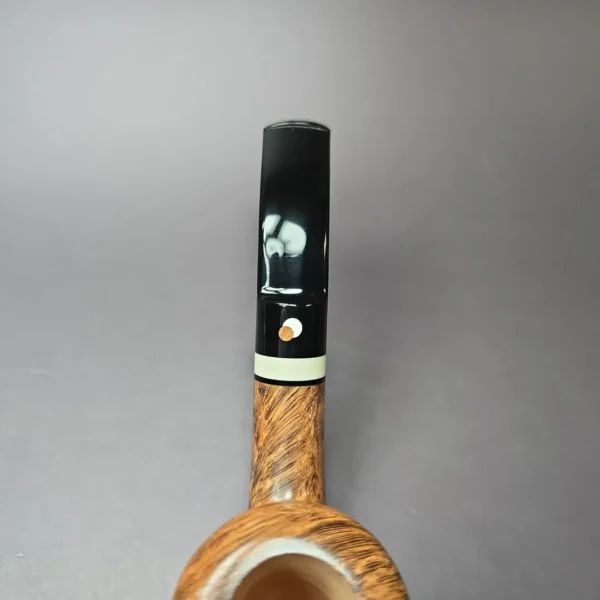 Cavicchi Bologna 2024 Smooth Cherrywood w/ Ivorite Estate Briar Pipe, Unsmoked - Image 8