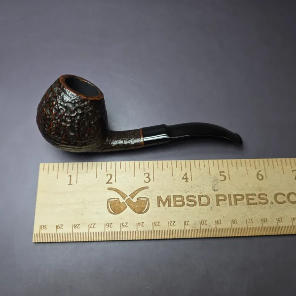 Tonni Nielsen Sandblasted Apple Estate Briar Pipe, Danish Estates - Image 9