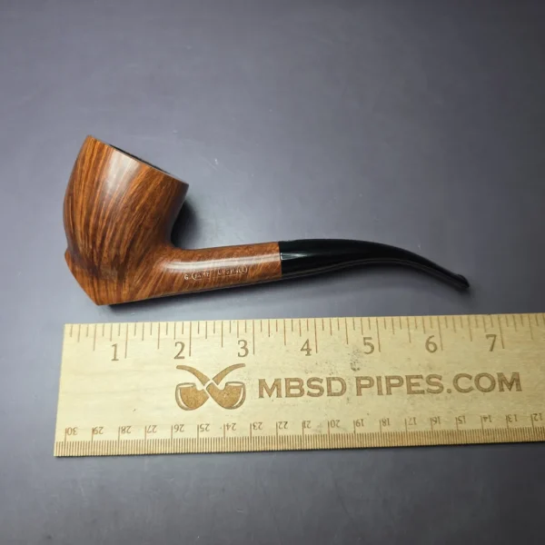 James Upshall G Grade Smooth Cavalier Sitter Estate Briar Pipe, English Estates - Image 9