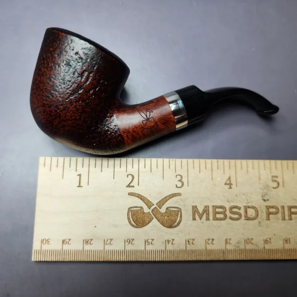 Morgan BlackJack 20 Sandblasted Dublin Briar Pipe, New - Image 9