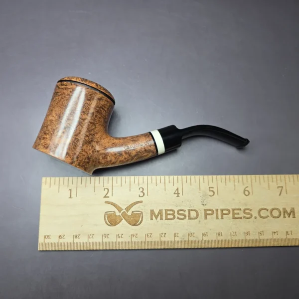 Cavicchi Bologna 2024 Smooth Cherrywood w/ Ivorite Estate Briar Pipe, Unsmoked - Image 10