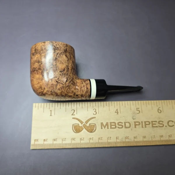 Cavicchi Bologna 2024 Smooth Stubby Pot Estate Briar Pipe, Unsmoked - Image 10