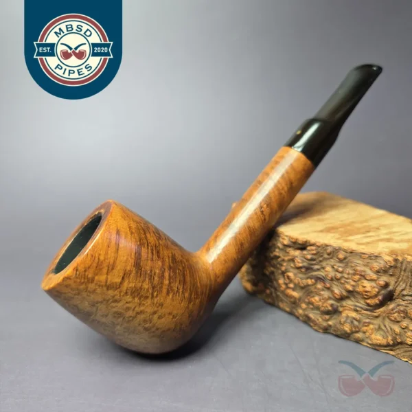 Savinelli Punto Oro 703 KS Smooth Lovat Estate Briar Pipe, Italian Estates