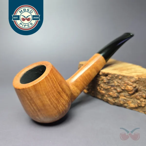 Karlheinz Joura Grade 9 Panel Shank Brandy Estate Briar Pipe, German Estates