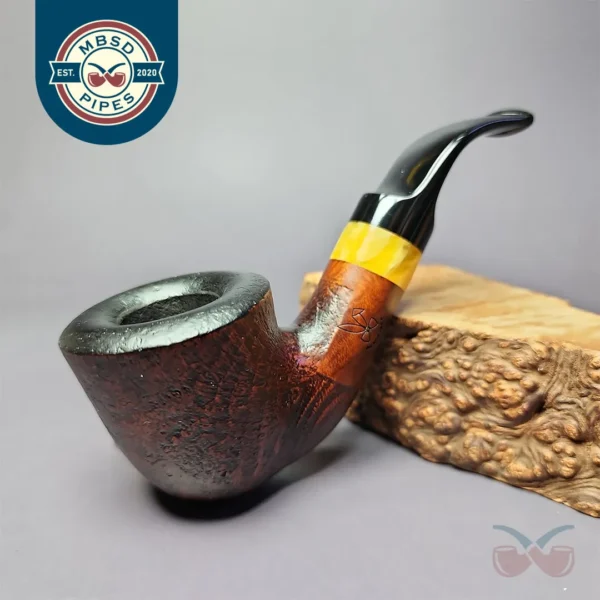 Morgan BlackJack 20 Limited Edition Sandblasted Dublin Briar Pipe, New