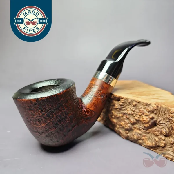 Morgan BlackJack 20 Sandblasted Dublin Briar Pipe, New