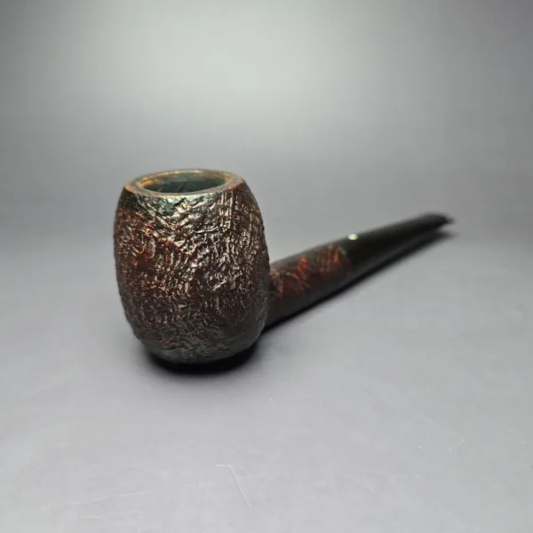 Dunhill 1973 Shell Briar ODA 806 Sandblasted Apple Estate Briar Pipe, English Estates - Image 2