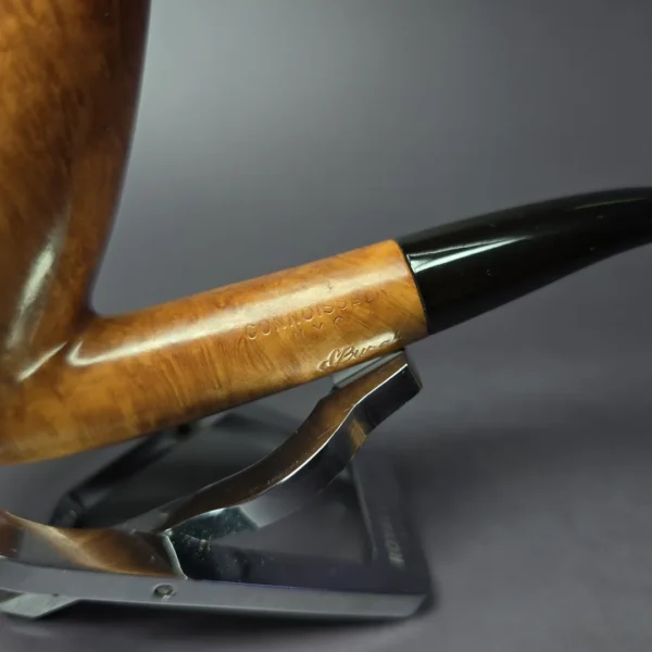 Ed Burak Connoisseur Smooth Stack Egg Estate Briar Pipe, American Estates - Image 3