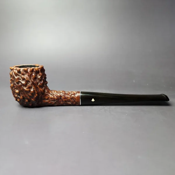 Kaywoodie Natural Burl Rusticated Opera Estate Briar Pipe, American Estates - Image 3