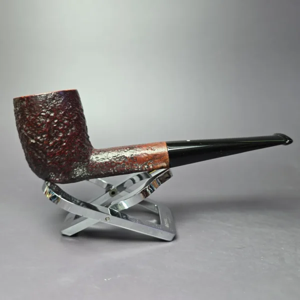 Dunhill 1976 Shell 0513 Sandblasted Billiard Estate Briar Pipe, English Estates - Image 3