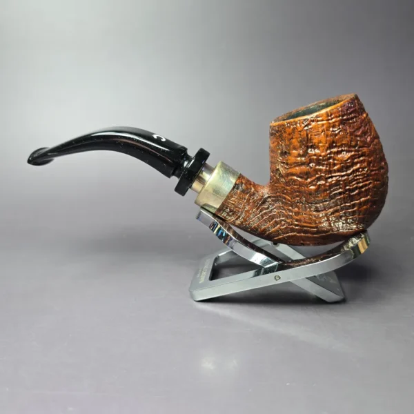 Il Ceppo Imperatori Era Freeline Sandblasted Brandy Estate Briar Pipe, Italian Estates - Image 4