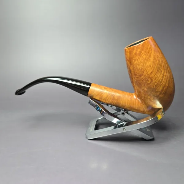 Ed Burak Connoisseur Smooth Stack Egg Estate Briar Pipe, American Estates - Image 5