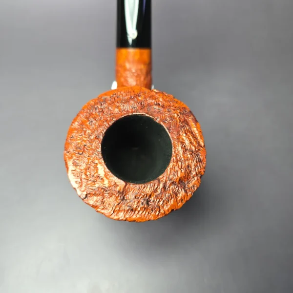 Talamona Roccia Rusticated Dublin Estate Briar Pipe, Italian Estates - Image 5