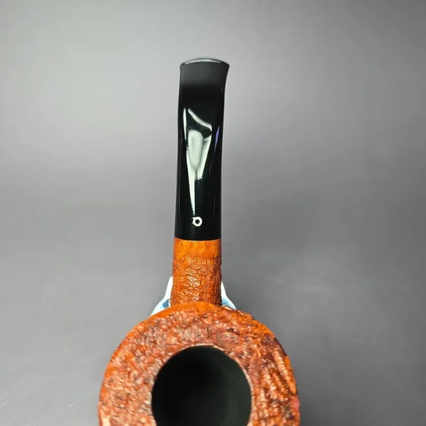 Talamona Roccia Rusticated Dublin Estate Briar Pipe, Italian Estates - Image 6