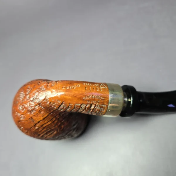 Il Ceppo Imperatori Era Freeline Sandblasted Brandy Estate Briar Pipe, Italian Estates - Image 7