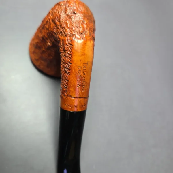 Talamona Roccia Rusticated Dublin Estate Briar Pipe, Italian Estates - Image 7