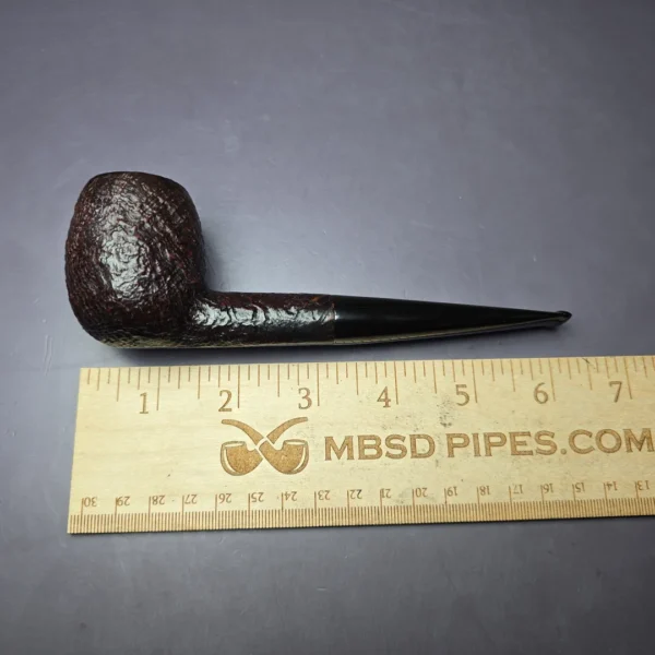 Dunhill 1973 Shell Briar ODA 806 Sandblasted Apple Estate Briar Pipe, English Estates - Image 8