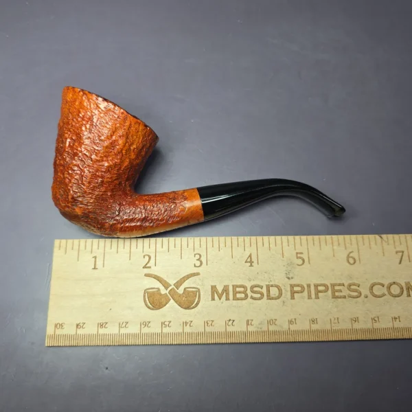 Talamona Roccia Rusticated Dublin Estate Briar Pipe, Italian Estates - Image 8