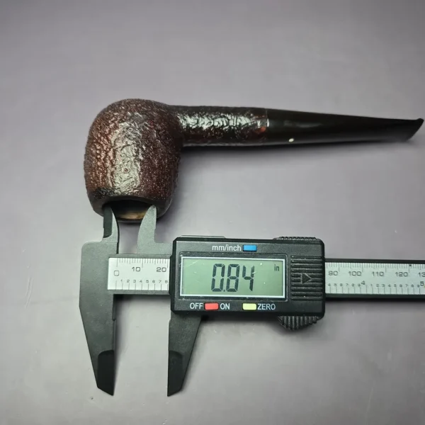 Dunhill 1973 Shell Briar ODA 806 Sandblasted Apple Estate Briar Pipe, English Estates - Image 9