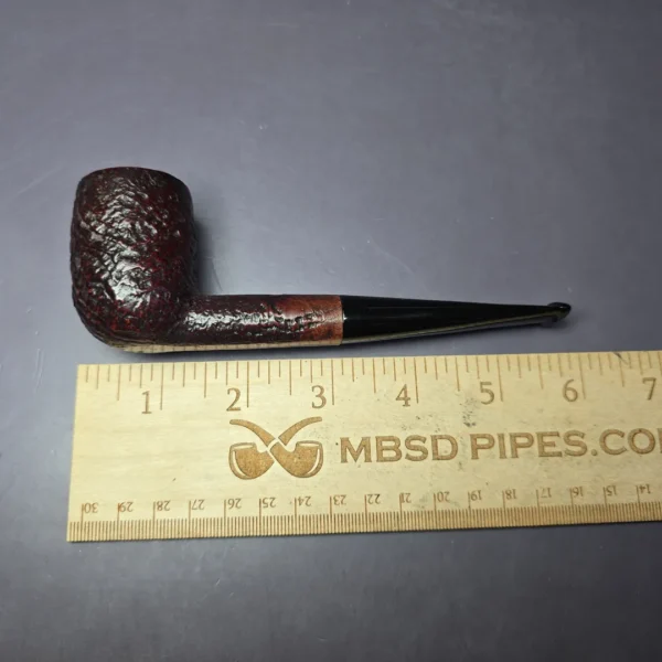 Dunhill 1976 Shell 0513 Sandblasted Billiard Estate Briar Pipe, English Estates - Image 9