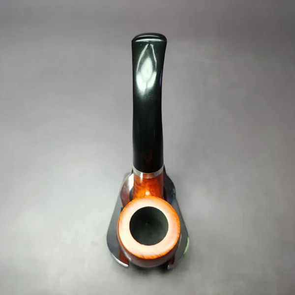 Merchant Service Smooth “Full Bent” Handmade Briar Pipe, New - Image 9