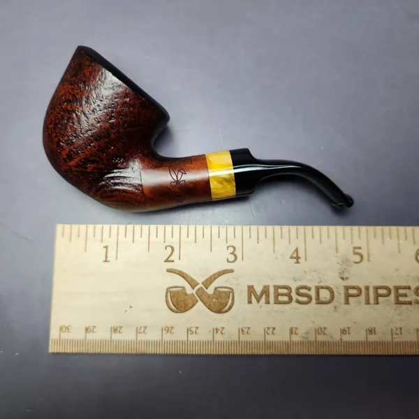 Morgan BlackJack 20 Limited Edition Sandblasted Dublin Briar Pipe, New - Image 10