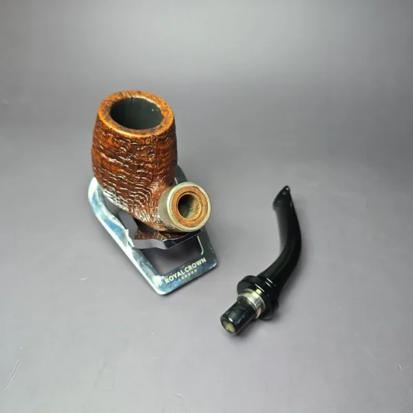 Il Ceppo Imperatori Era Freeline Sandblasted Brandy Estate Briar Pipe, Italian Estates - Image 11