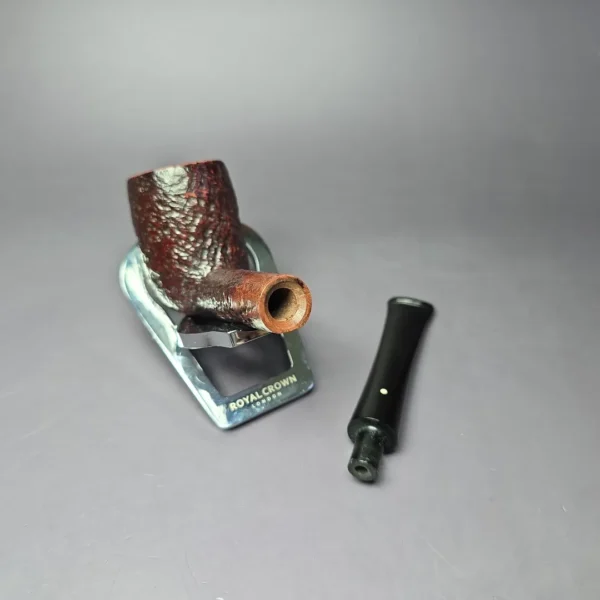 Dunhill 1976 Shell 0513 Sandblasted Billiard Estate Briar Pipe, English Estates - Image 11